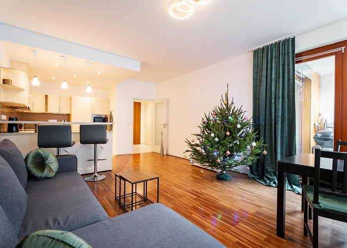 Appartamento Auriapartments Karlín 2kk S Terasou A Parkováním *